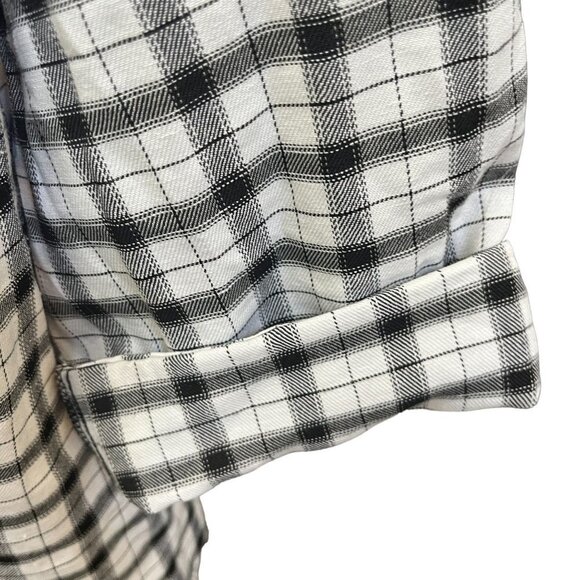 MENS Shirt 3XL XXXL Multicolored Plaid Long Sleeve Green Pocket NWOT - Picture 5 of 8